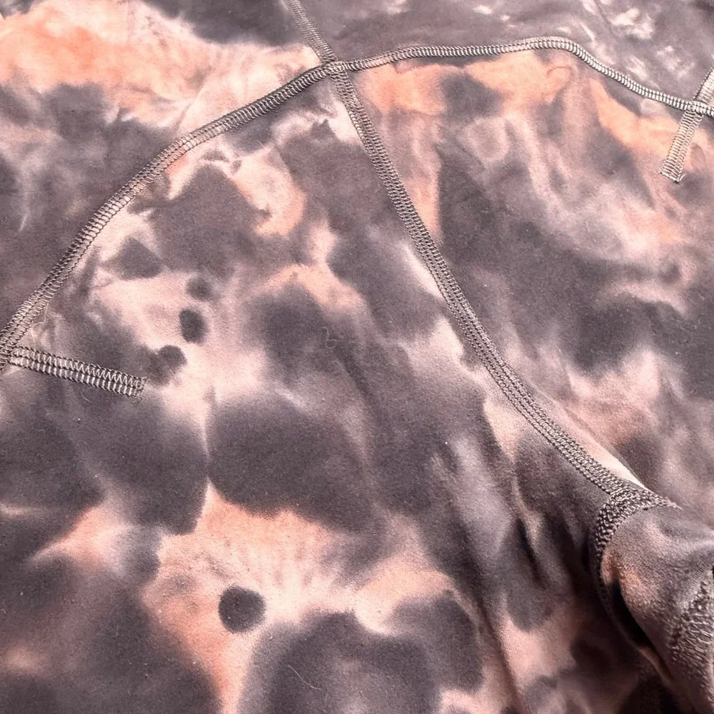 Lululemon Unlimit High-Rise Crop 23 Diamond Dye Graphite Grey Bronze Pink 8